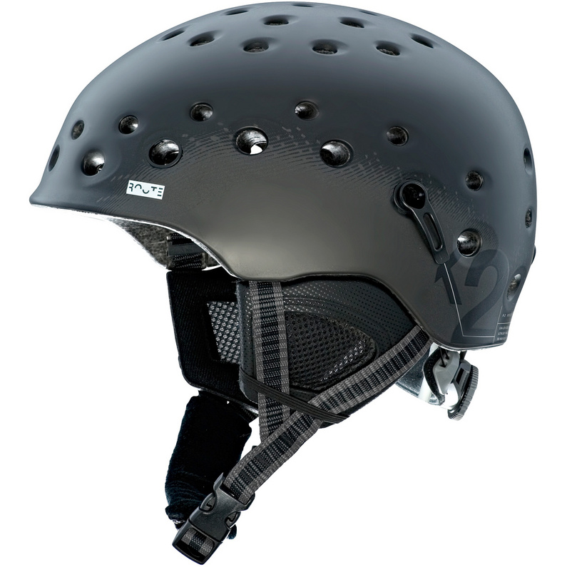 Маршрутный лыжный туристический шлем K2, черный