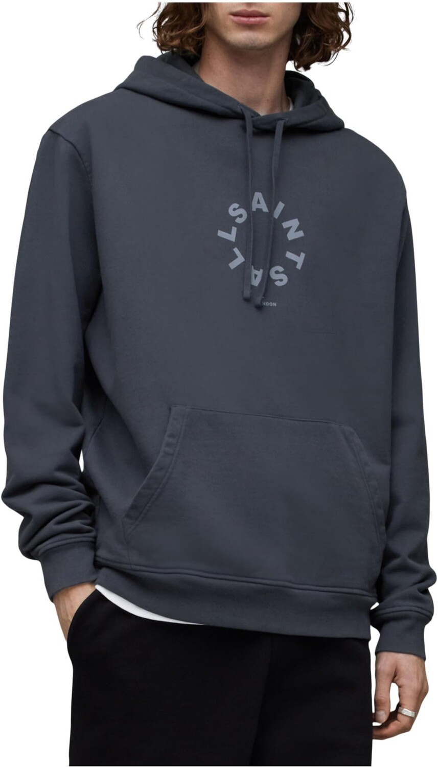 

Толстовка Tierra OTH AllSaints, цвет Cadet Blue