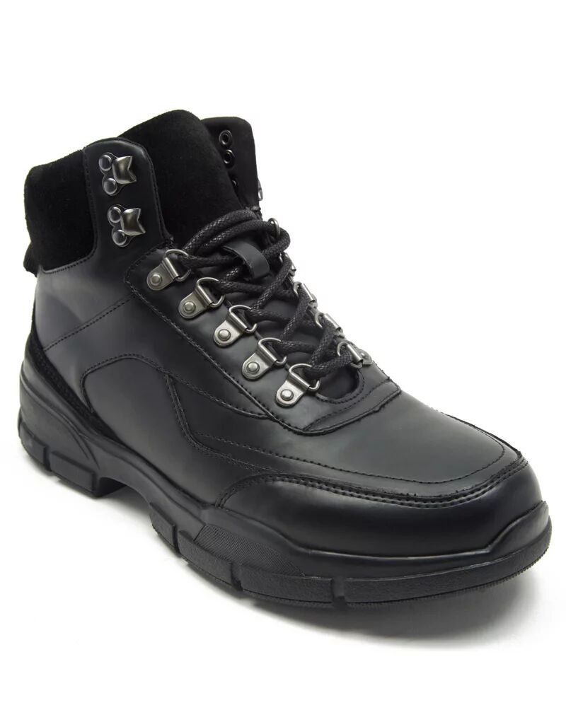 цена Off The Hook Черные мужские походные кожаные ботинки на шнуровке Off the Hook Asher