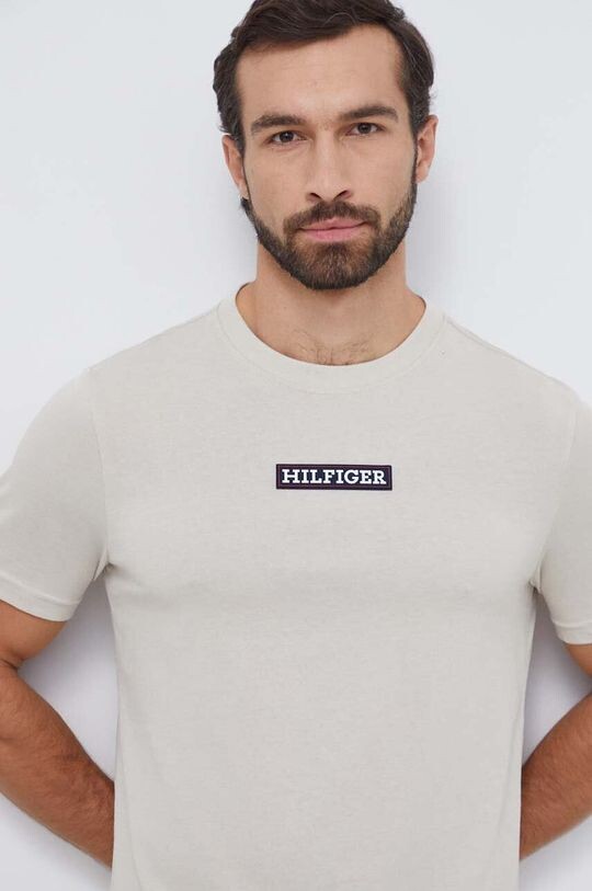 

Футболка Томми Хилфигера Tommy Hilfiger, бежевый