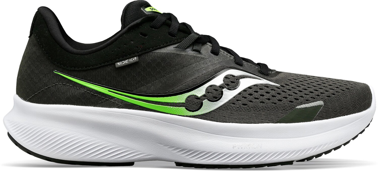 

Кроссовки для шоссейного бега Ride 16 – мужские Saucony, зеленый
