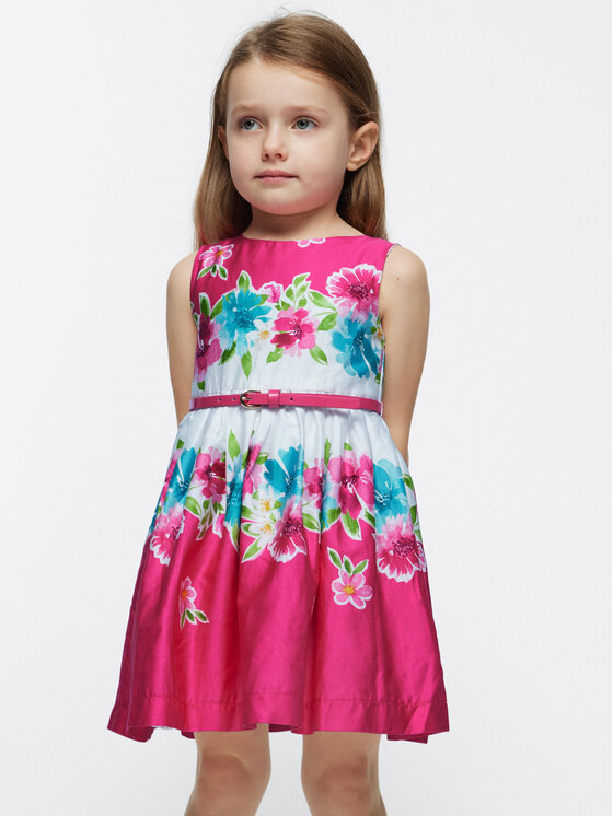 Элегантное платье обычного кроя Mayoral, розовый силиконовый чехол узор из такс на honor 20