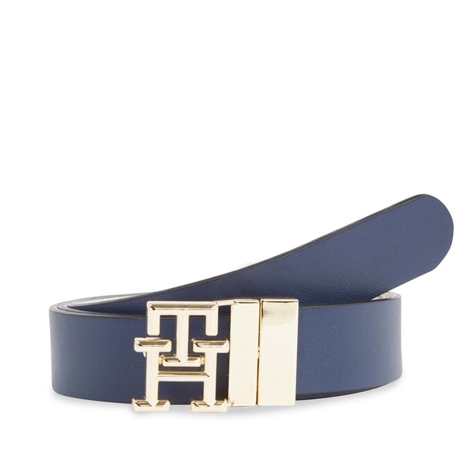 

Ремень Tommy Hilfiger ThLogo Rev, бежевый