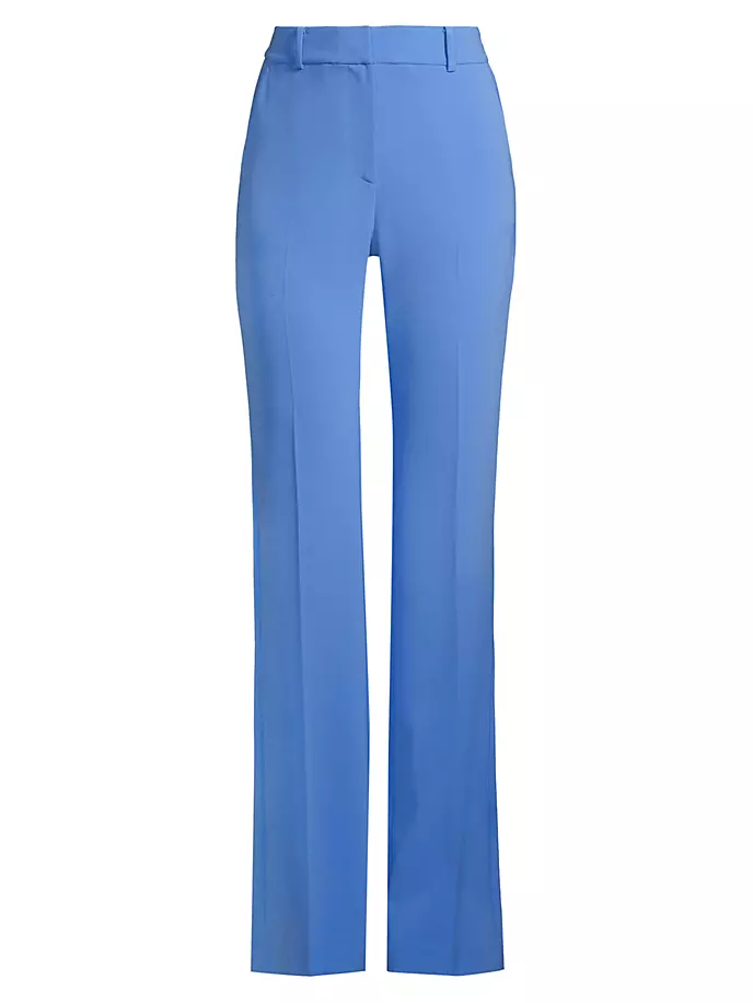 

Узкие брюки из крепа Bootcut Michael Michael Kors, синий