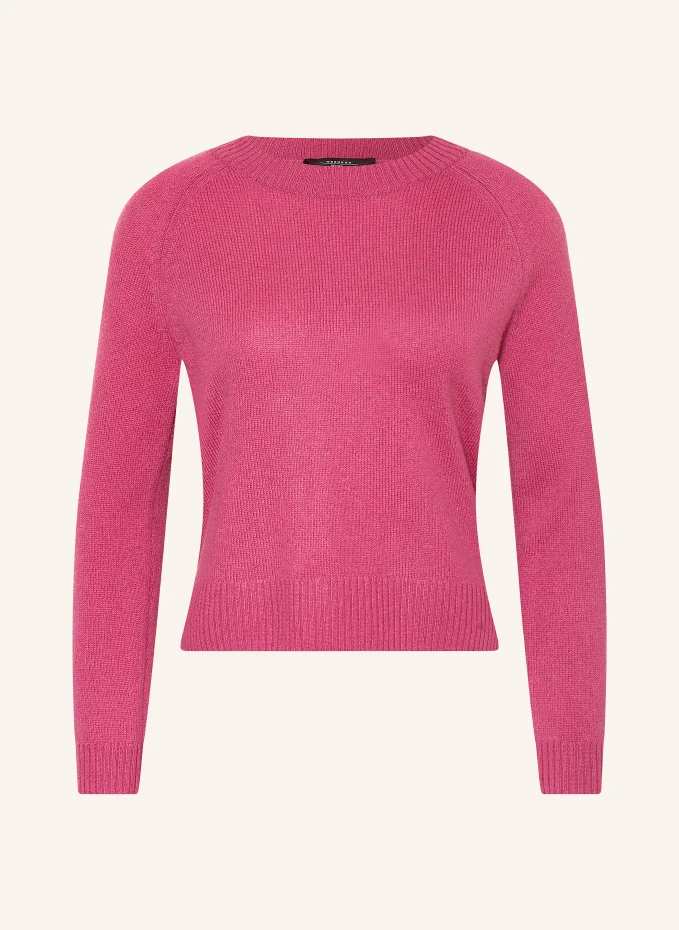 

Кашемировый свитер scatola Weekend Maxmara, фуксия