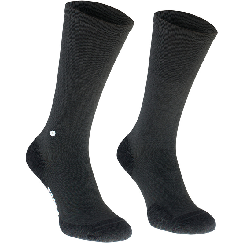 Длинные велосипедные носки ION, черный короткие белые носки с компрессионным эффектом