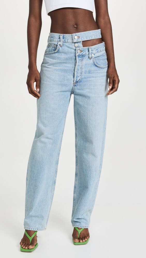 

Джинсы AGOLDE Broken Waistband