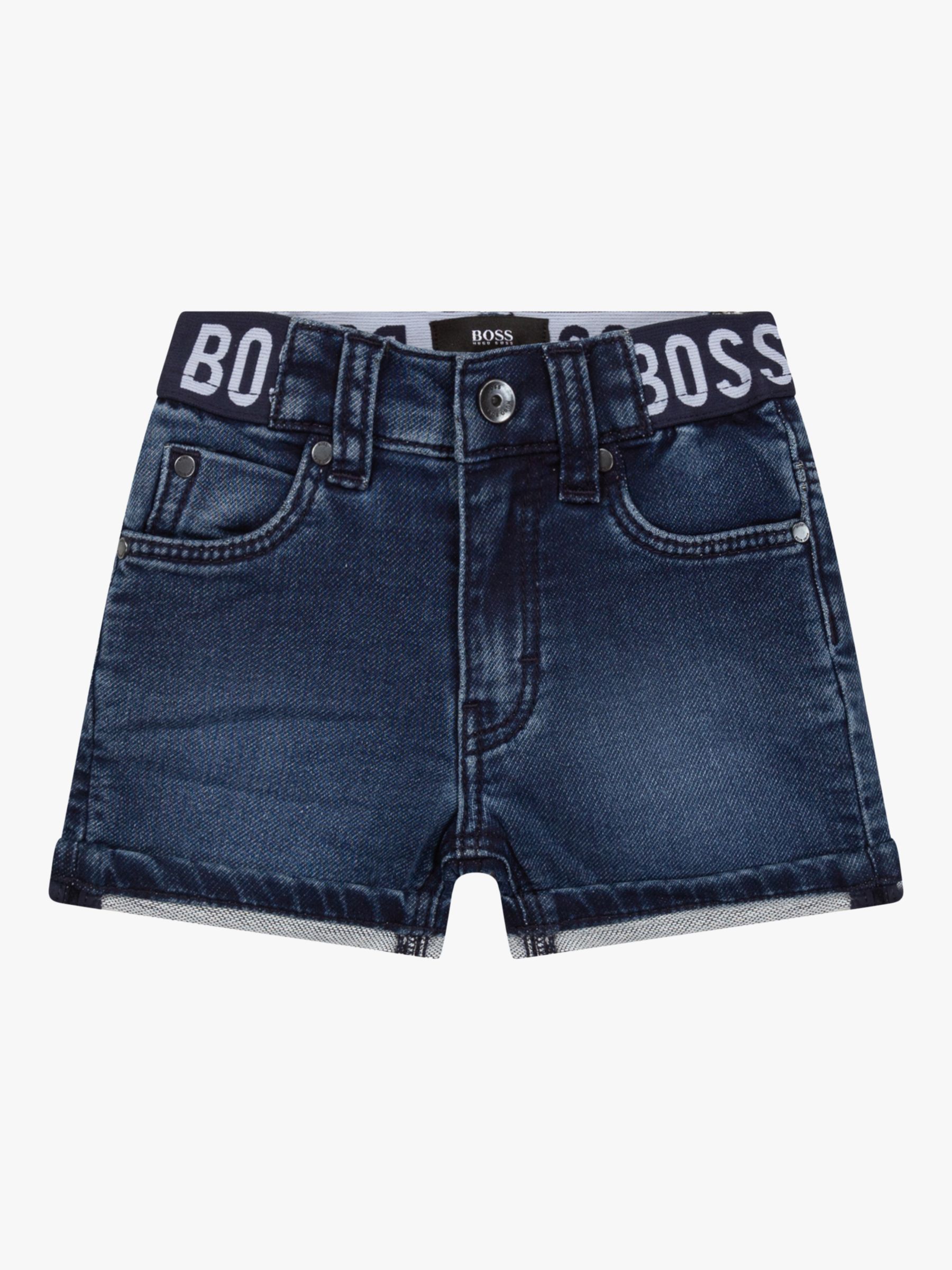 

Джинсовые шорты-бермуды HUGO BOSS Baby Denim, Камень