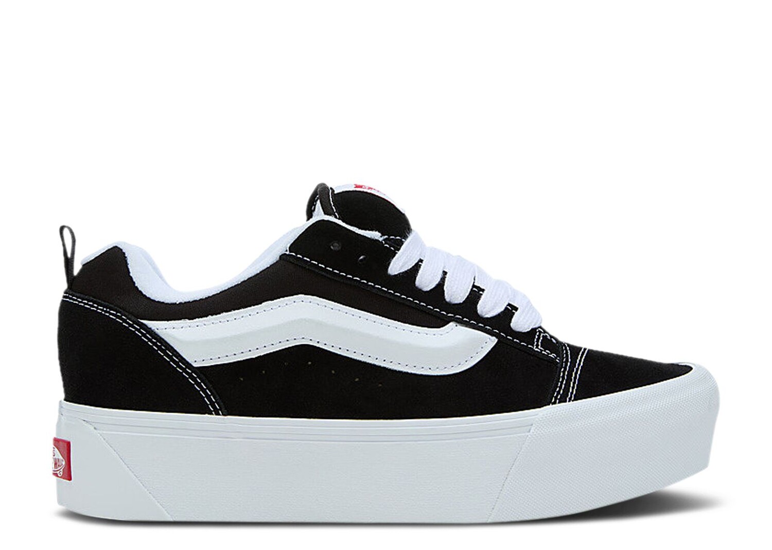 

Кроссовки Vans Knu Stack 'Black White', черный