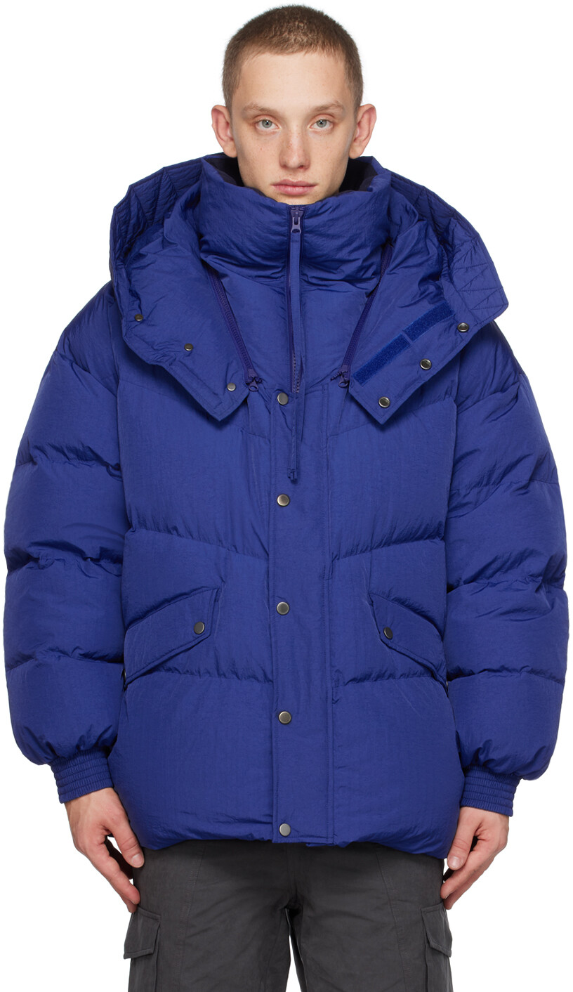

Синий Пуховик Barents Night blue HGBB STUDIO
