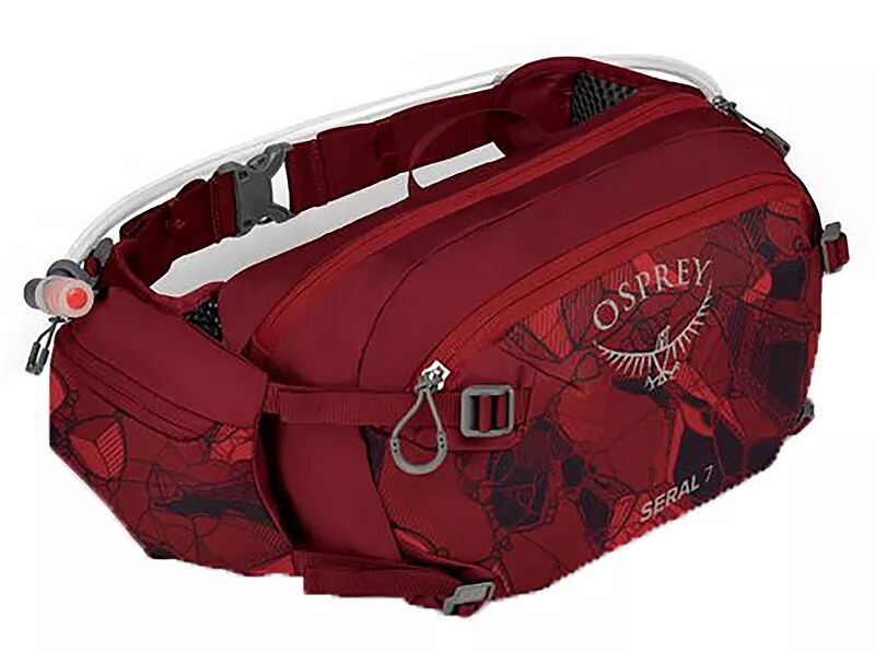Osprey Seral 7 Bike Гидратационная поясная сумка, бордовый