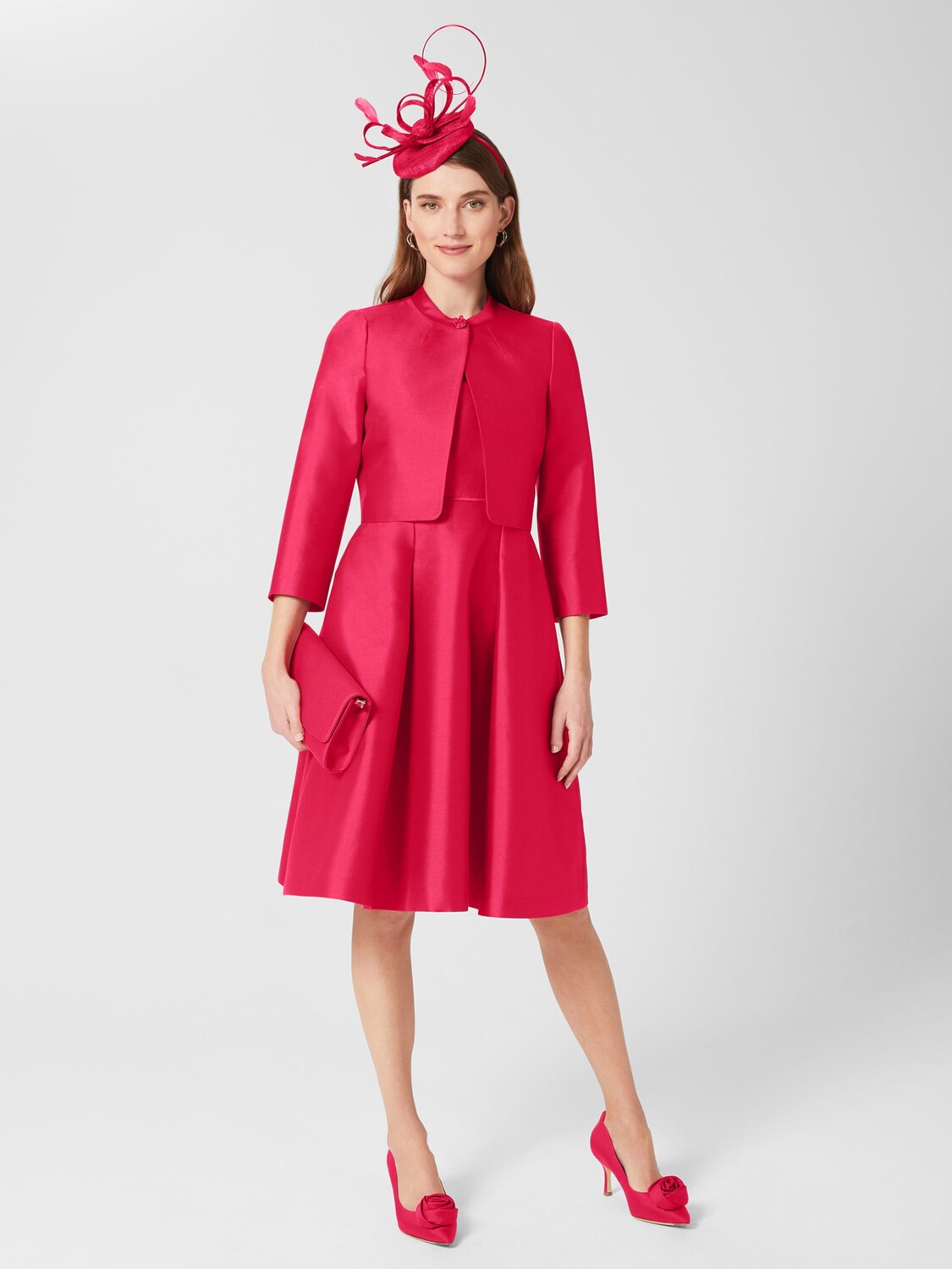 

Куртка Hobbs Julietta для особых случаев, розовая фуксия, Розовый