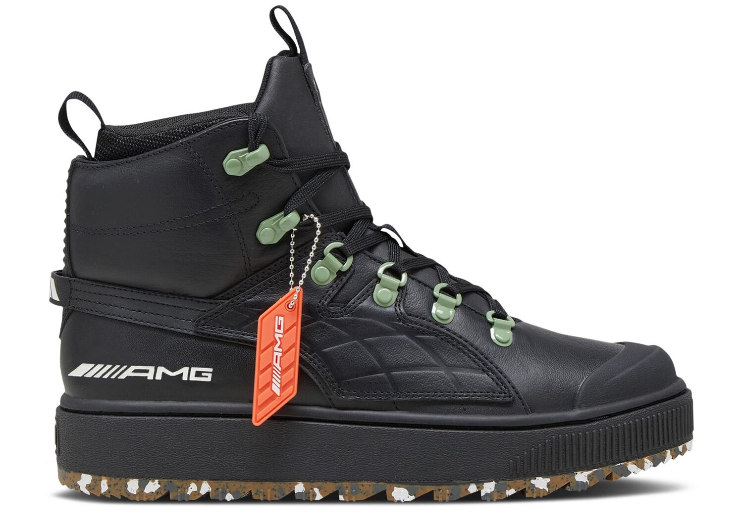

Кроссовки Puma Mercedes-Amg Petronas F1 X Ren Boot 'Black Dusty Green', черный