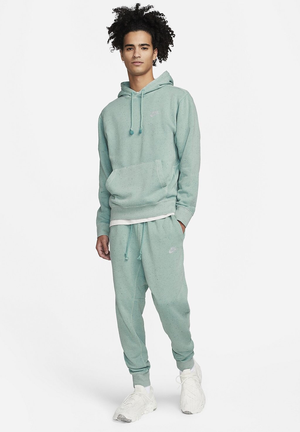 

Худи Nike Club Hoodie Revival, балтийский синий, Серый