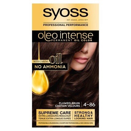 

Краска для волос Color Oleo Intense 4-86 Бархатно-коричневая, Syoss