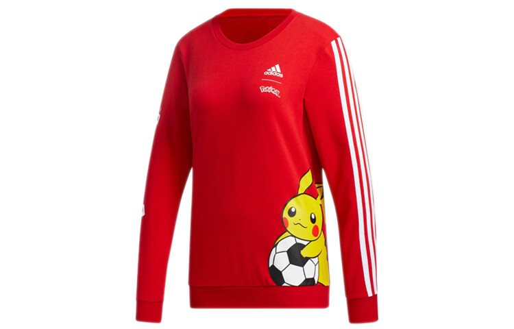

Свитшот Pokemon X женский алый Adidas