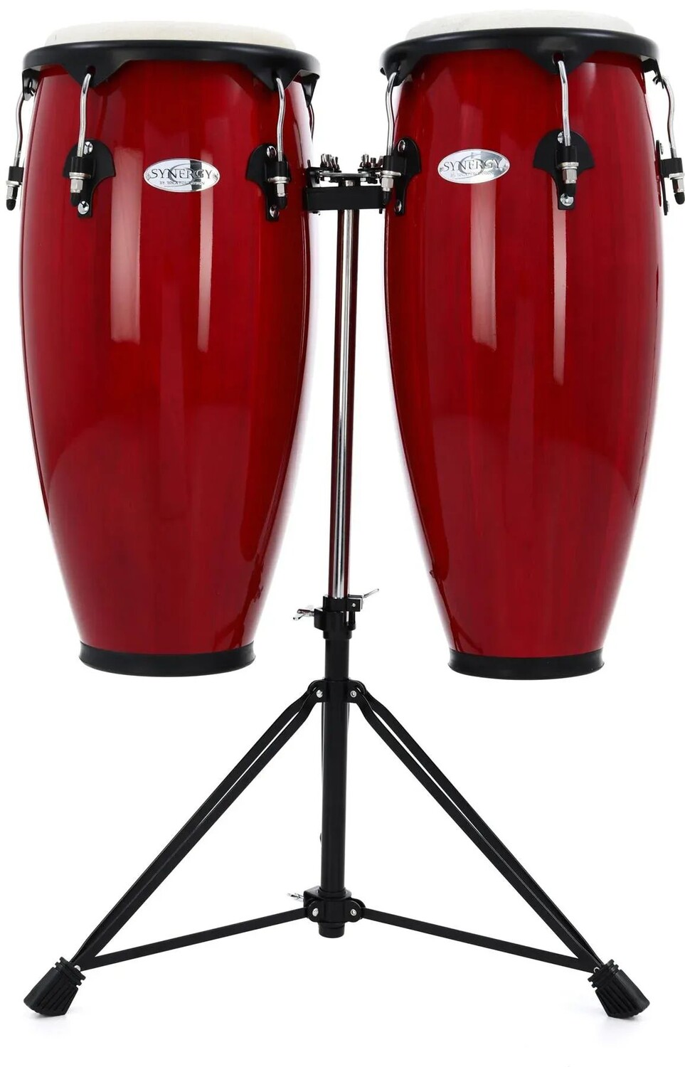 

Toca Percussion Synergy Wood Congas - Rio Red