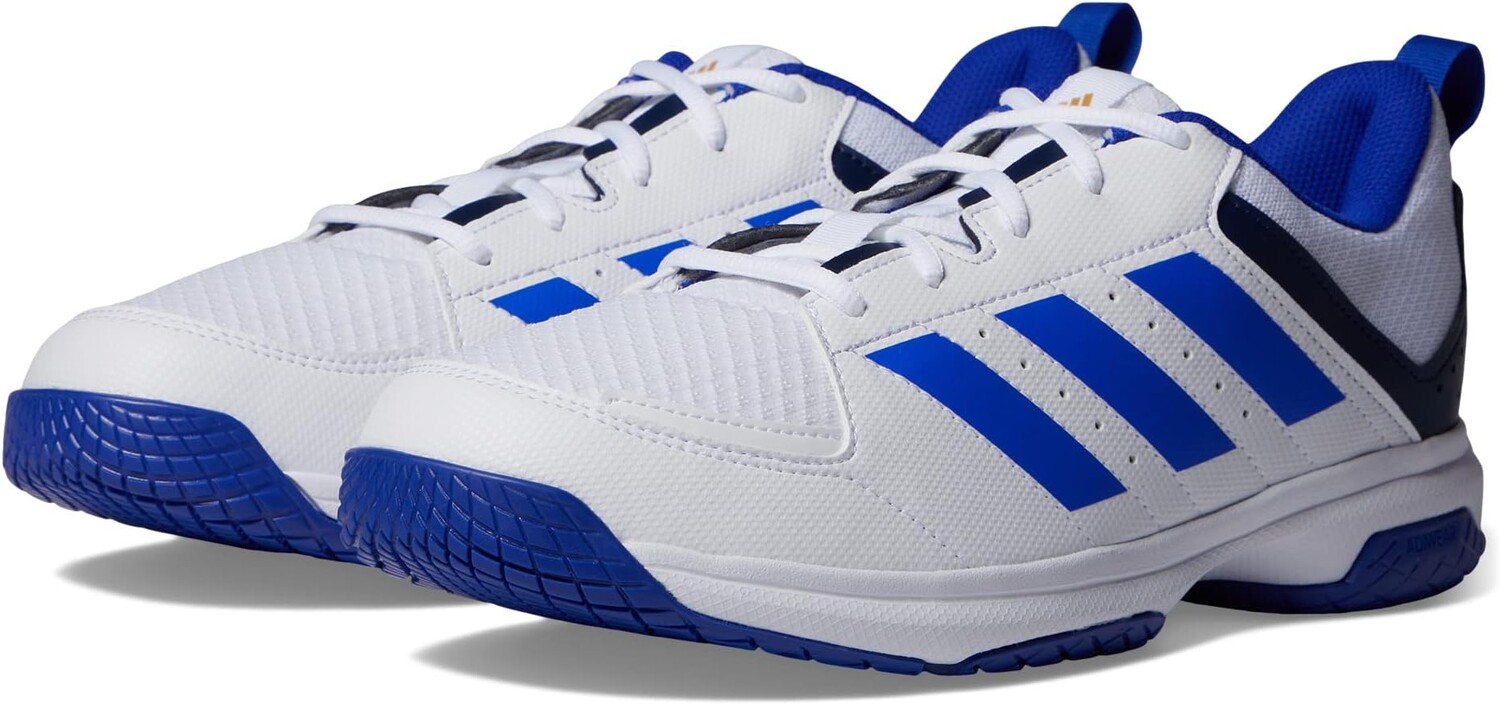 

Кроссовки Ligra 7 adidas, цвет White/Lucid Blue/Team Navy Blue