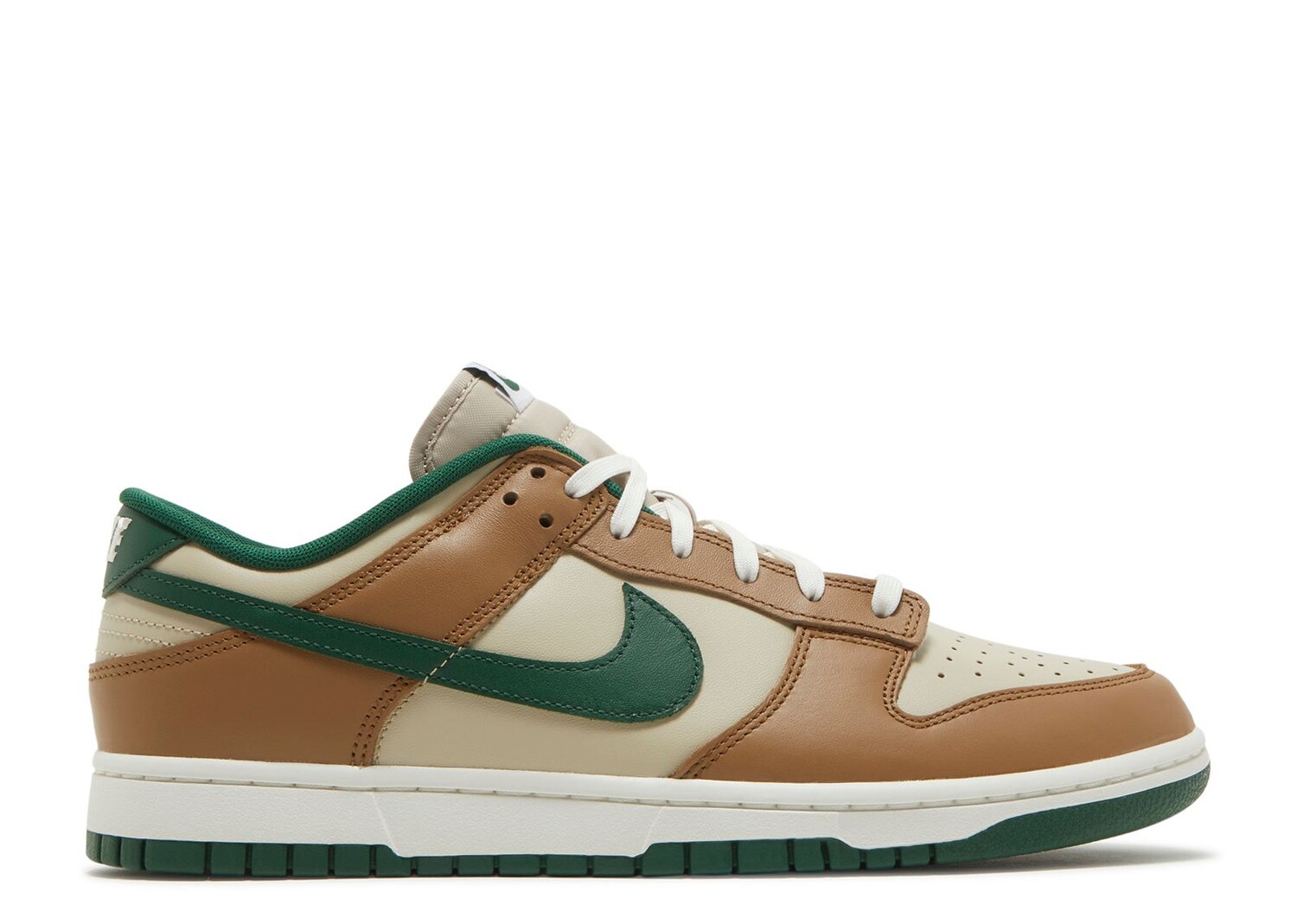 

Кроссовки Nike Dunk Low 'Rattan Canyon Green', коричневый