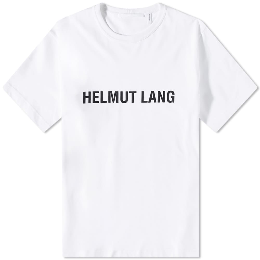 Футболка с логотипом Helmut Lang Core, белый