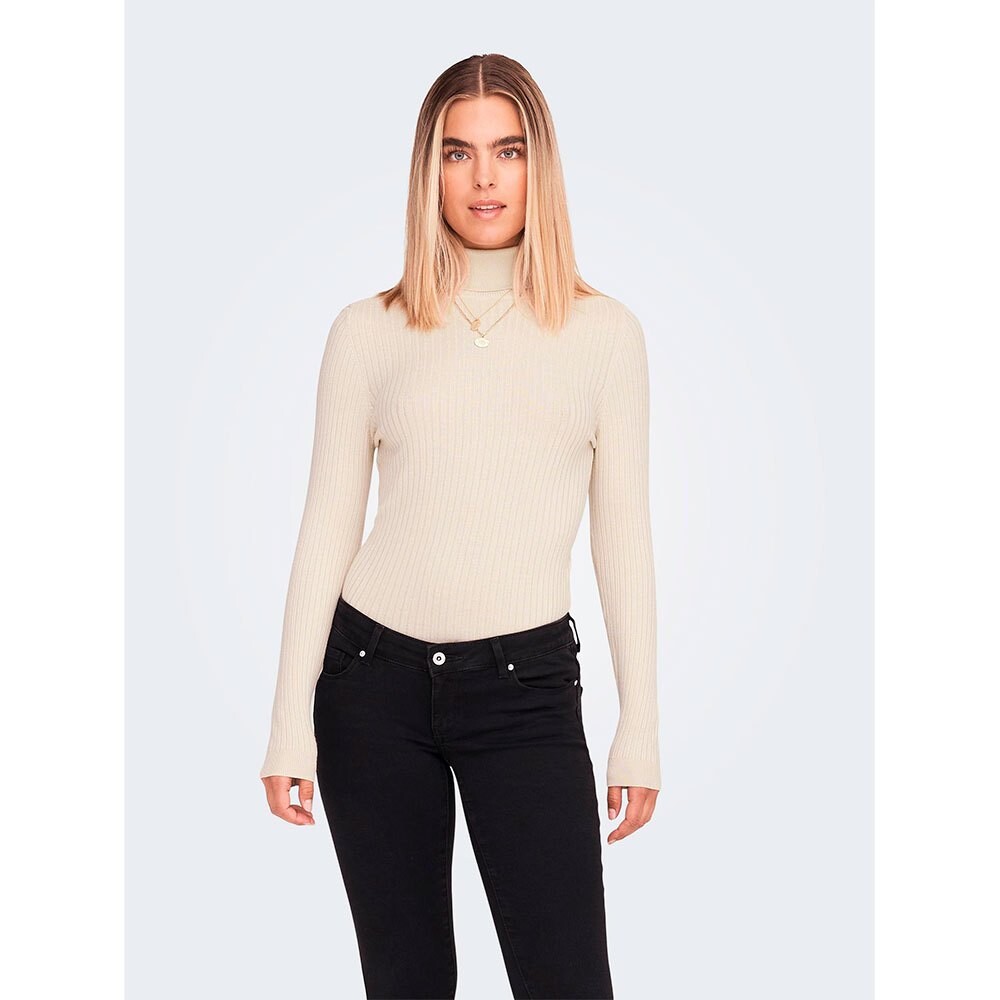 

Свитер Only Karol Roll Neck, бежевый