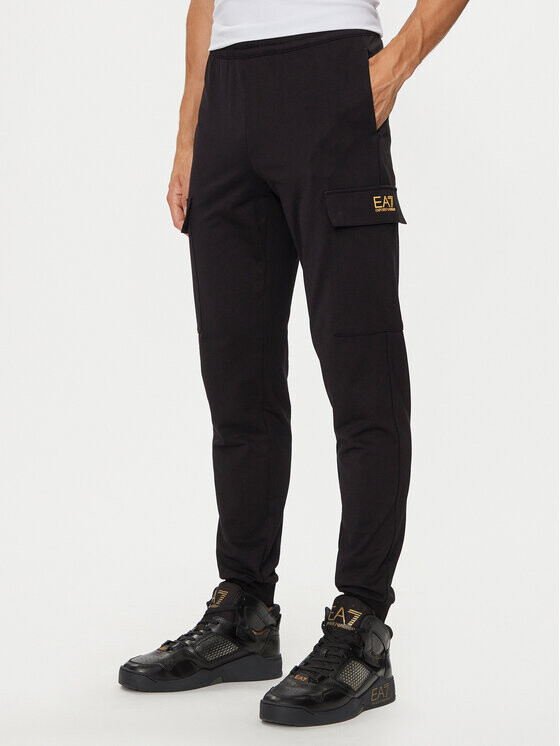 

Спортивные брюки regular fit Ea7 Emporio Armani, черный