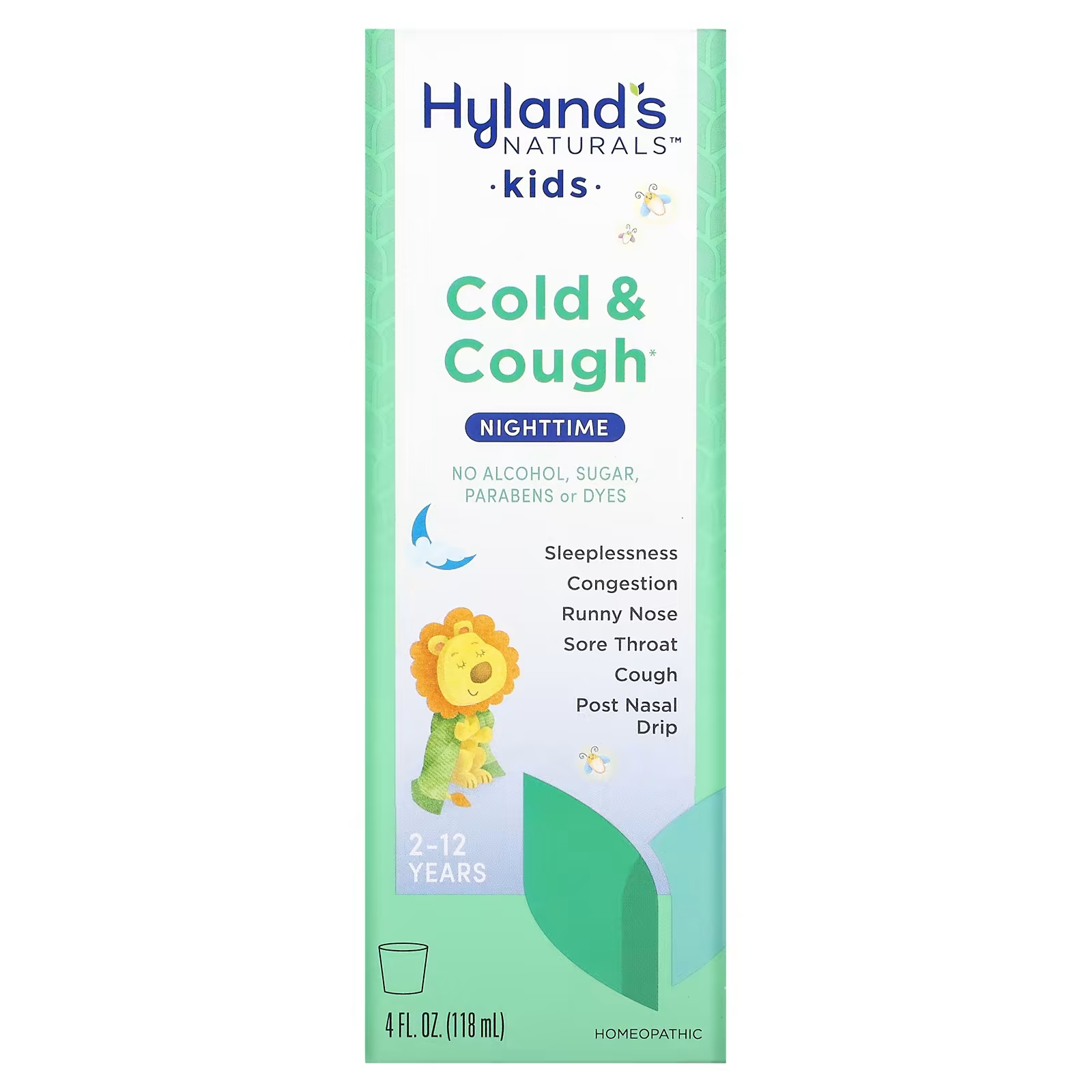 цена Средство Hyland's Naturals от простуды и кашля