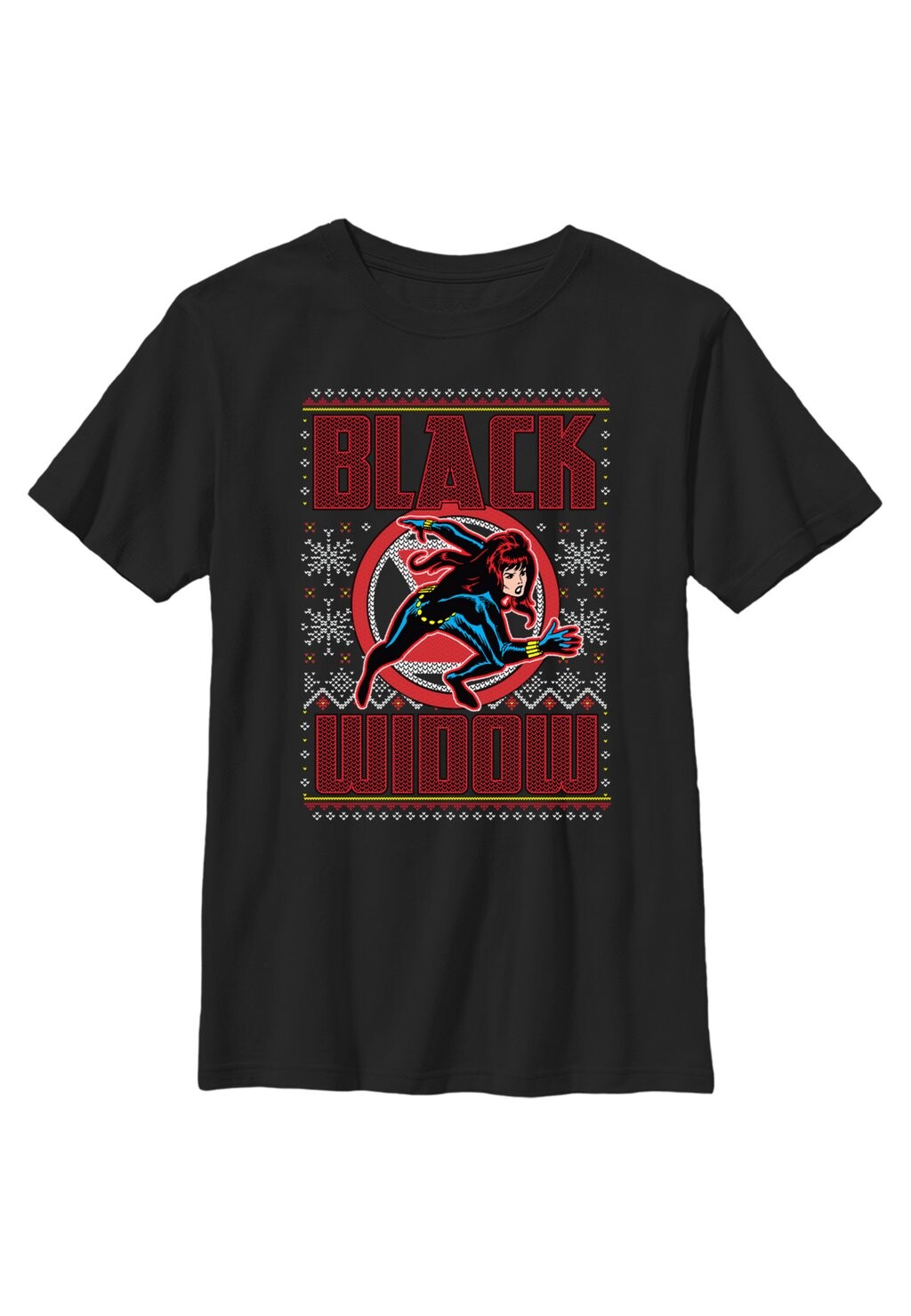 

Футболка с принтом AVENGERS CLASSIC BLACK WIDOW SWEATER Marvel, черный