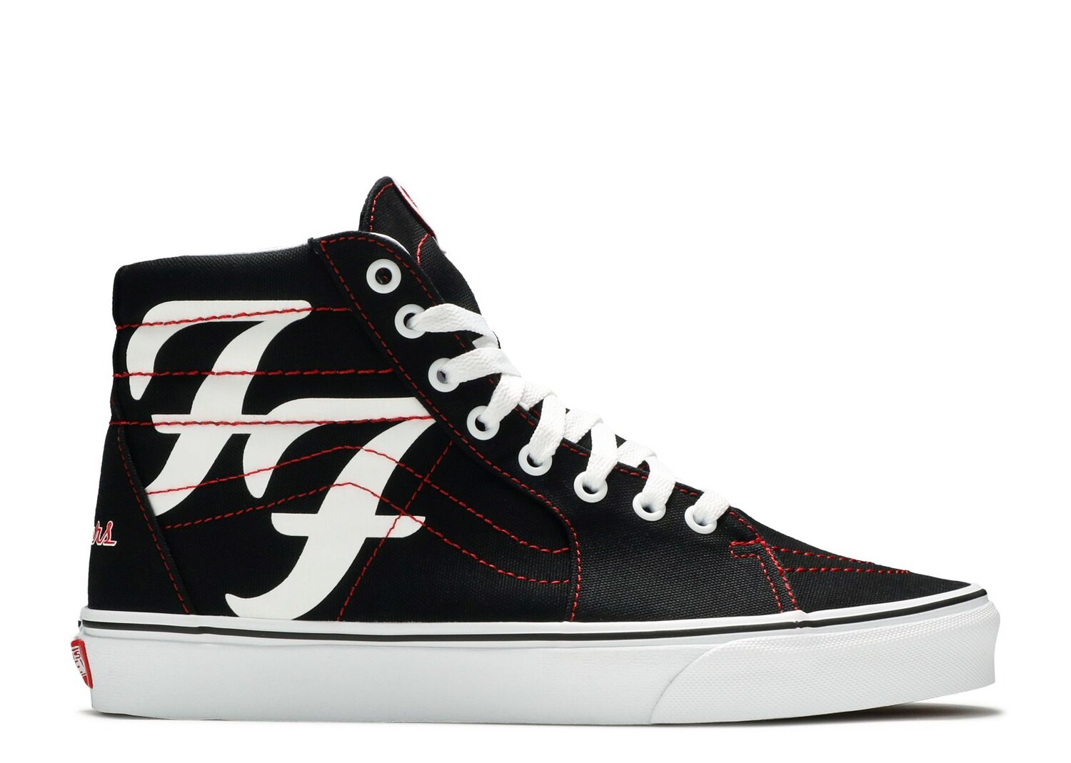 

Кроссовки Vans Foo Fighters X Sk8-Hi '25Th Anniversary', черный