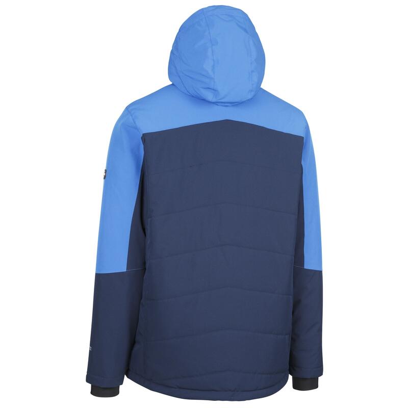 Мужская лыжная куртка Bowie темно-синяя TRESPASS, цвет azul темно синяя футболка с длинным рукавом для девочек proceeds trespass цвет azul