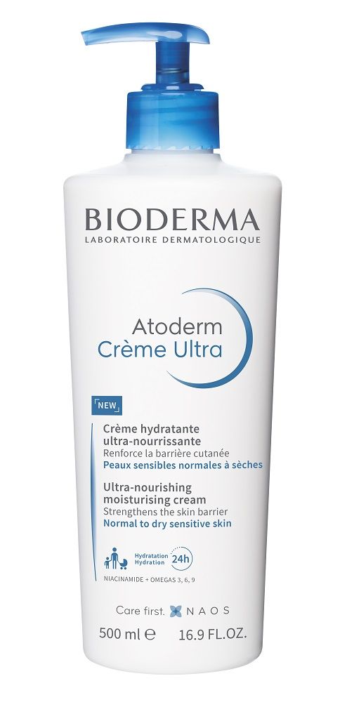 Bioderma Atoderm Creme Ultra крем для тела, 500 ml bioderma atoderm pain cleansing ultra rich soap 150g