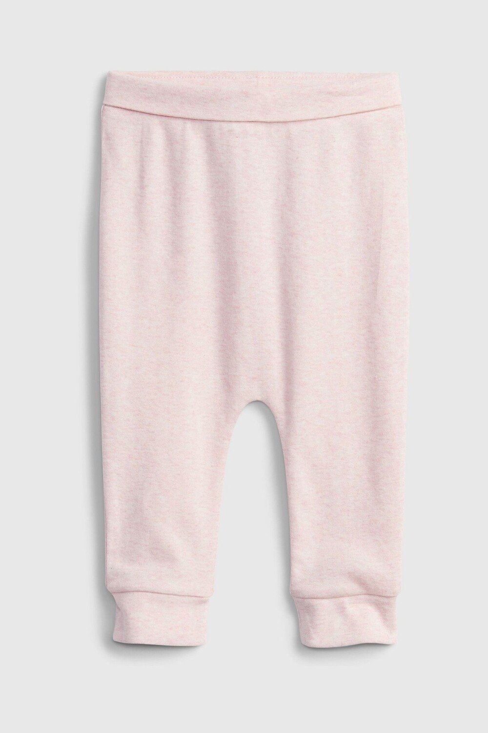 

Брюки-слипоны из натурального хлопка Gap, розовый