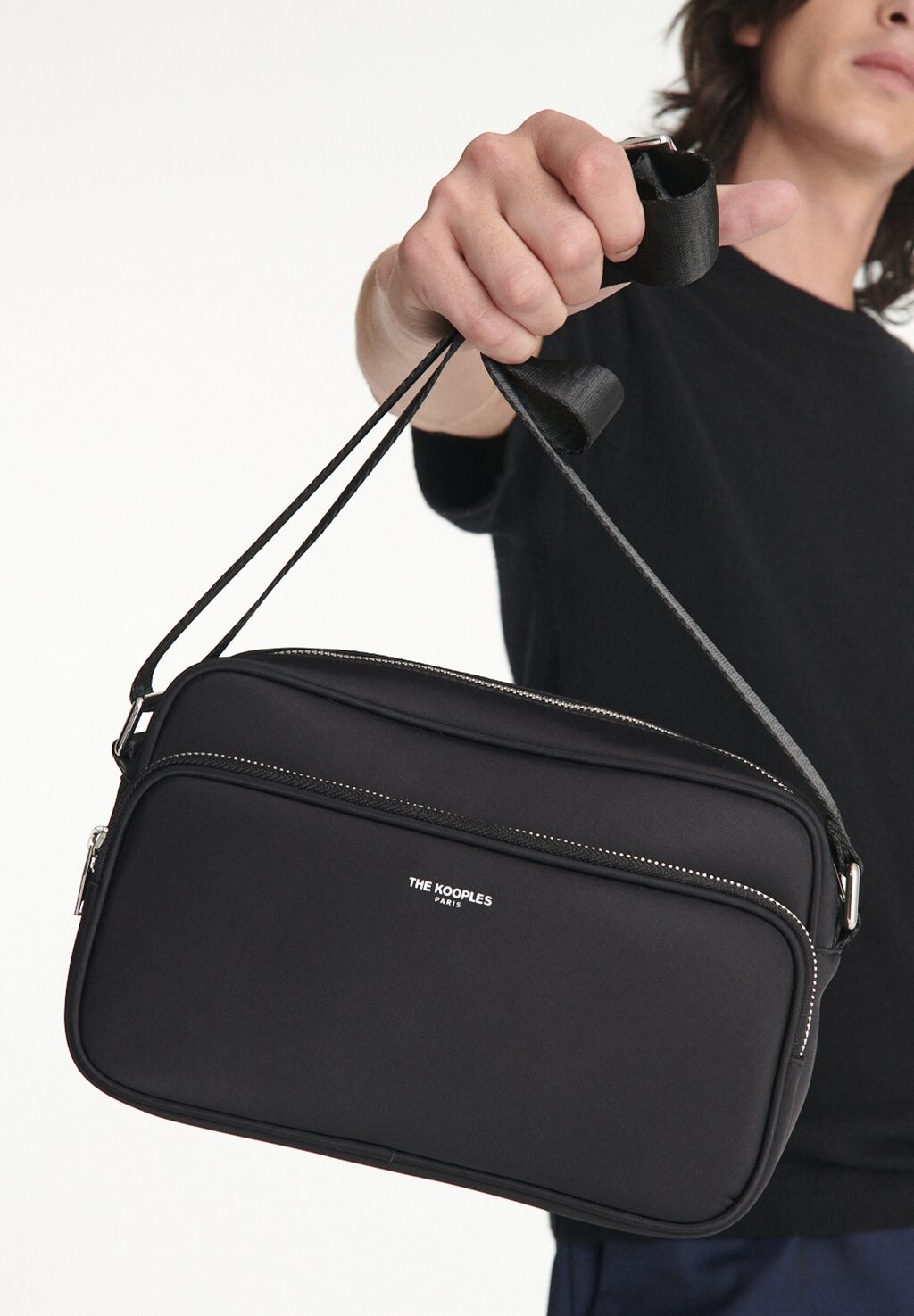 

Сумка через плечо The Kooples, черный