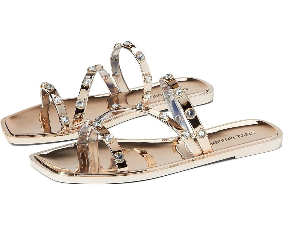 

Сандалии Steve Madden Callam Flat Sandal, розовое золото