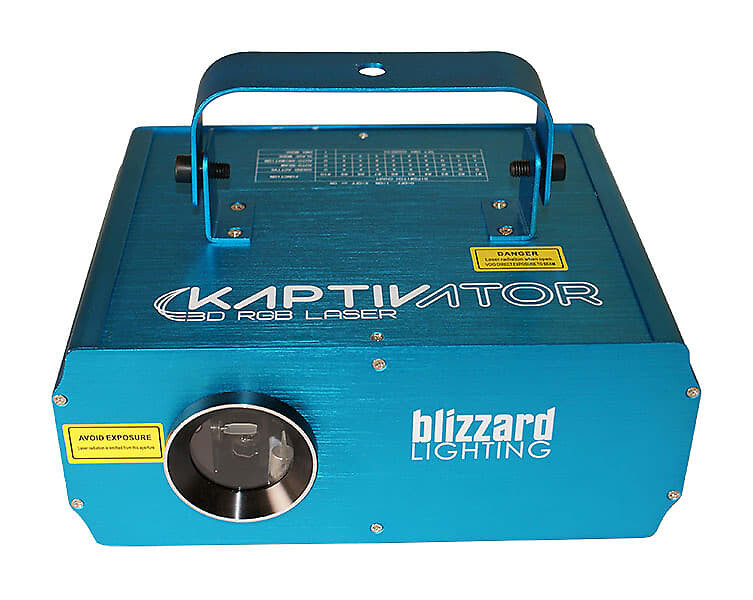 

Светильник Blizzard Kaptivator Sound Active 3D RGB Laser Fixture
