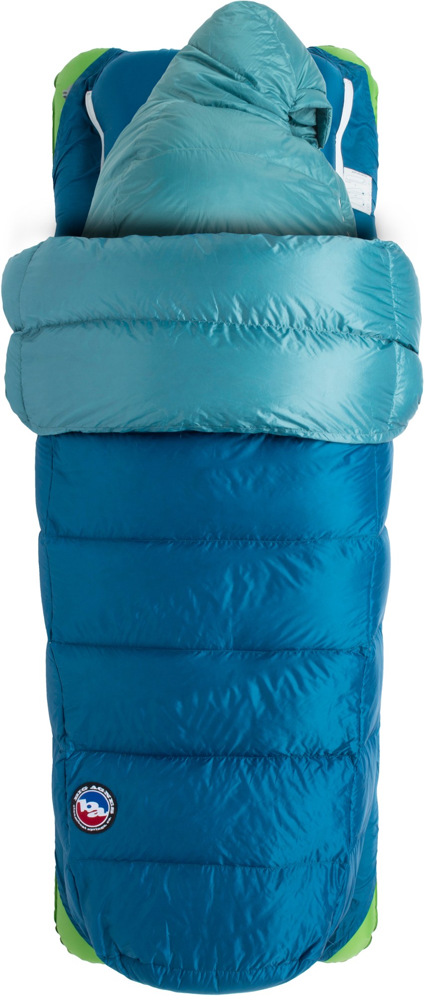 двойной спальный мешок dream island синтетика 20f big agnes светло голубой оранжевый Спальный мешок Roxy Ann 3N1 30 - женский Big Agnes, синий