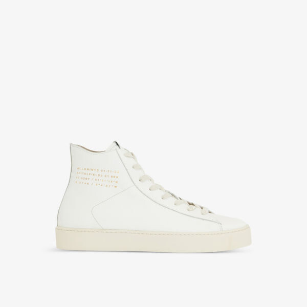 

Кожаные высокие кроссовки Tana с логотипом Allsaints, белый
