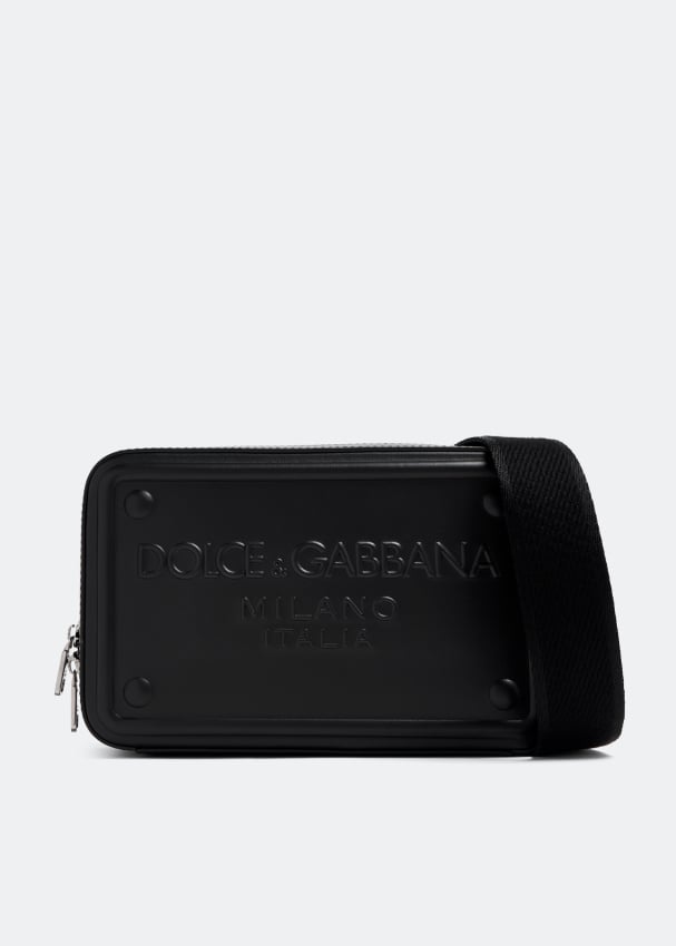 Сумка кросс-боди Dolce&Gabbana Raised Logo, черный
