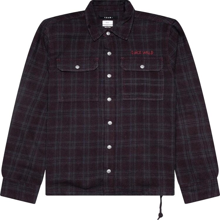 

Рубашка Ksubi Spliced 999 Long-Sleeve 'Half Tone', красный