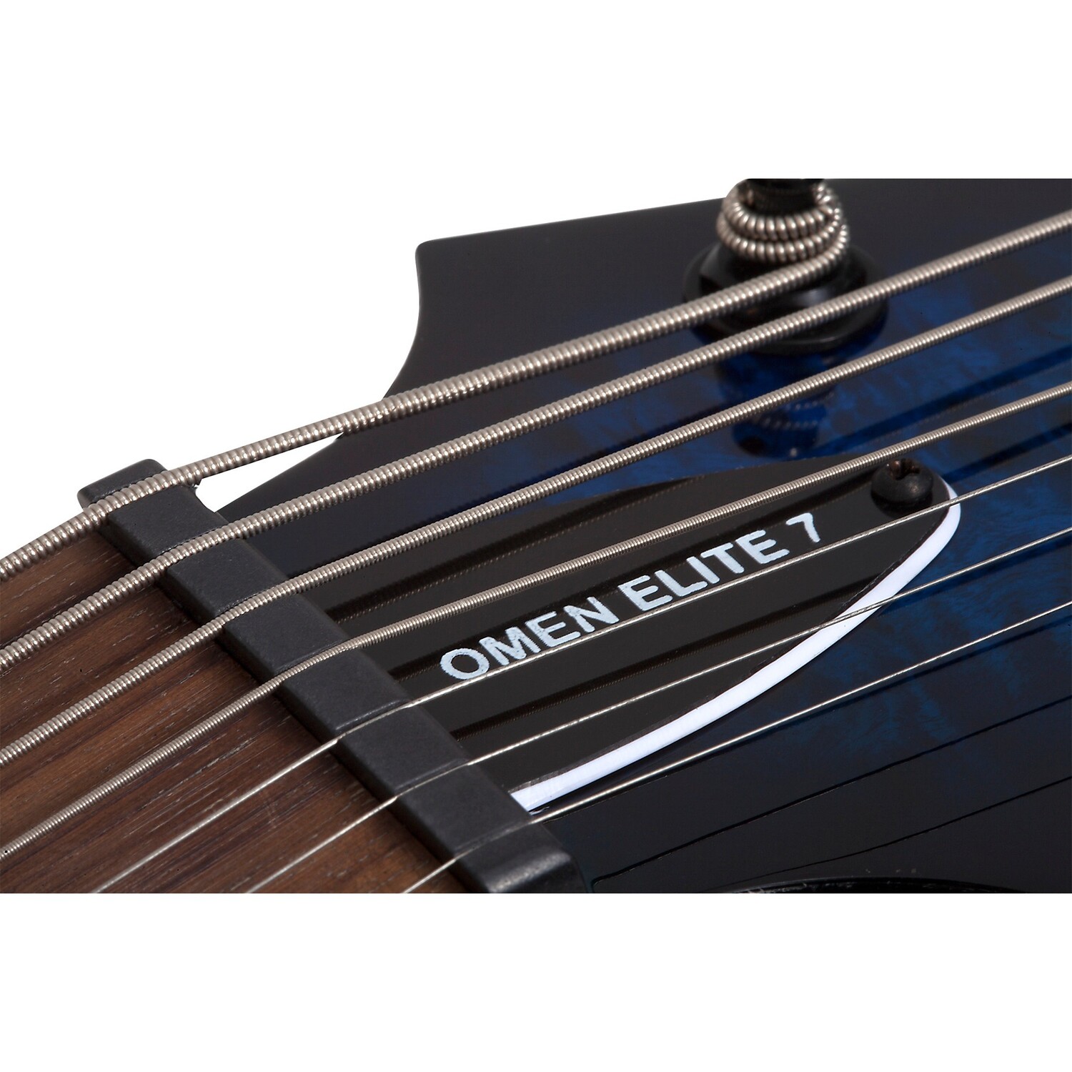 

Schecter Guitar Research Omen Elite 7-струнная электрогитара See-Thru Blue Burst