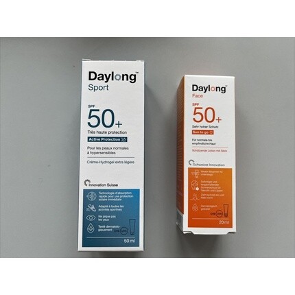 

Солнцезащитный крем 50+, Daylong