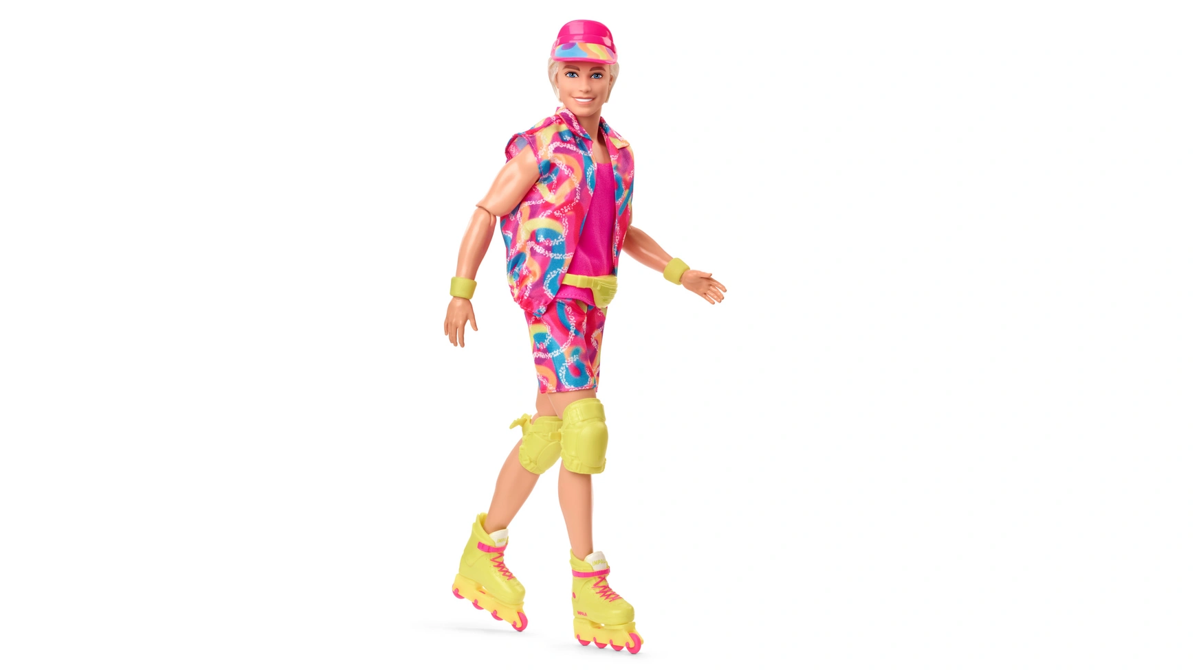 брошка конькобежец босха Кукла Barbie Signature The Movie Кен в спортивном неоновом наряде