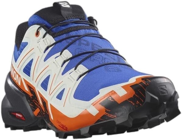 

Кроссовки Speedcross 6 Salomon, цвет Lapis Blue Black Scarlet Ibis