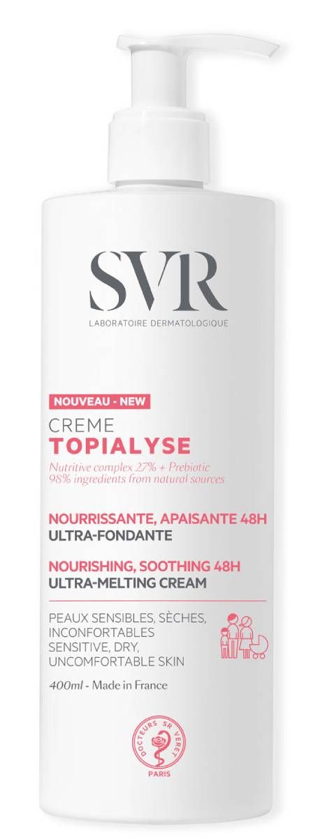 SVR Topialyse Creme крем для лица и тела, 400 ml svr крем для век topialyse palpebral creme 15 мл