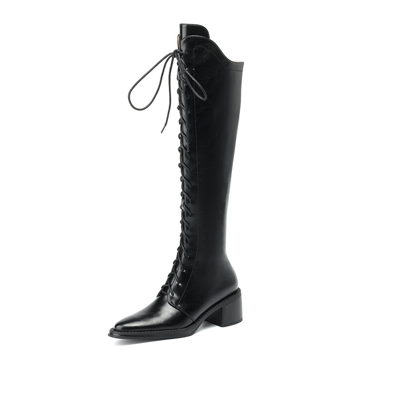 

Сапоги AIQINISHA Knee-high Boots Women's, черный