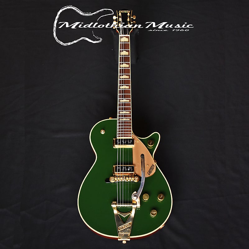 цена Электрогитара Gretsch G6128T Pro Series Electric Guitar w/Case - Cadillac Green Finish DISCOUNTED