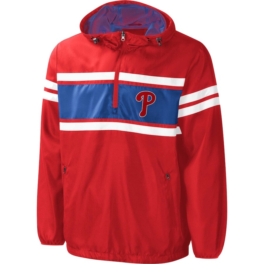 

Ветровка G-III Sports by Carl Banks Philadelphia Phillies, красный