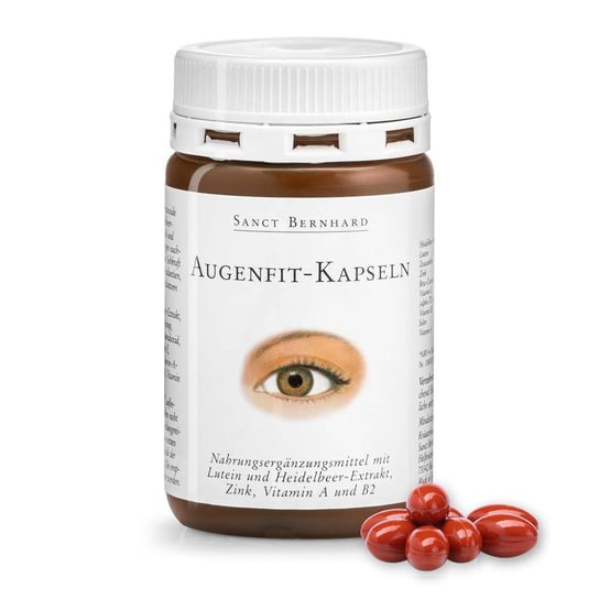 цена Augenfit-Kapseln - Витамины для глаз (90 капсул) Kräuterhaus Sanct Bernhard KG