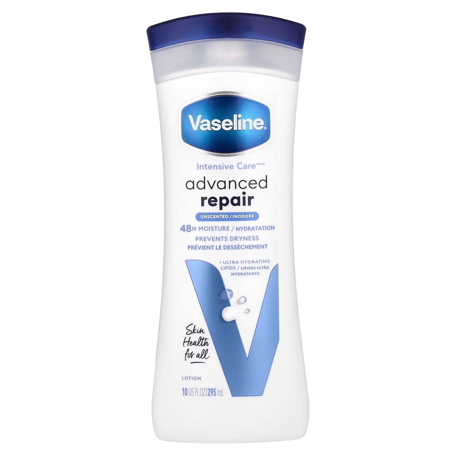 Лосьон для интенсивной терапии Vaseline Advanced Repair без запаха, 10 жидких унций (295 мл)