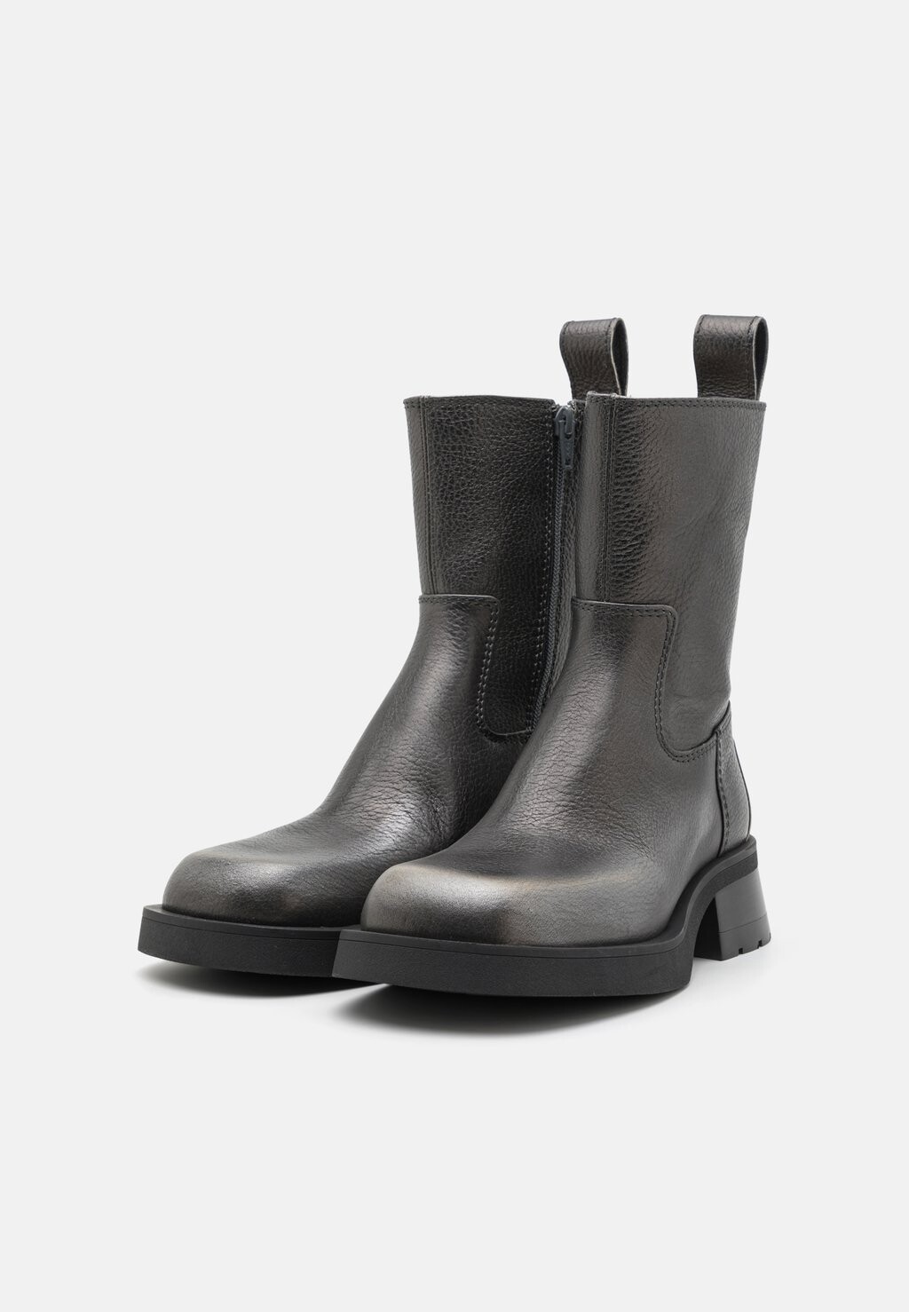 

Ботильоны на платформе YOLANDA BOOTS MIISTA, серебристый